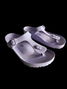 Birkenstock Gizeh EVA Lilac Purple Thong Sandals Size 10-10.5 US